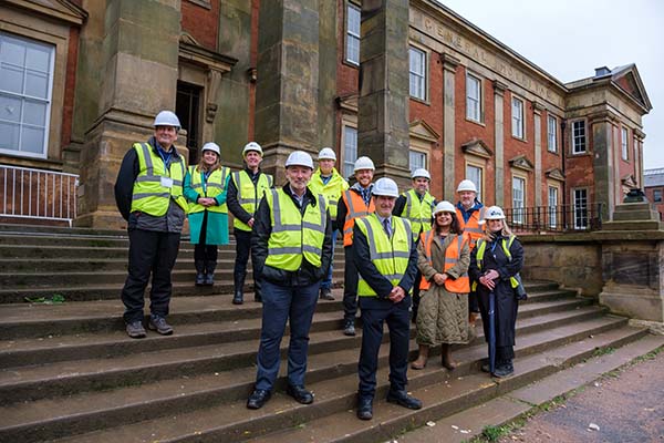 Midlands partners tour The Royal Quarter