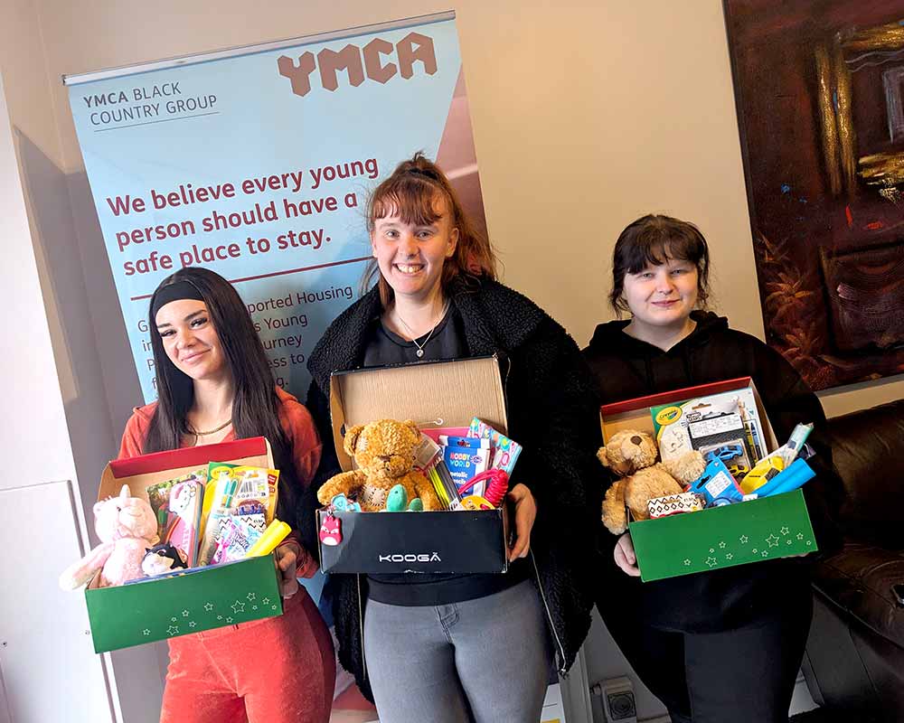 YMCA Residents Spread Christmas Cheer Worldwide with Shoebox Gifts